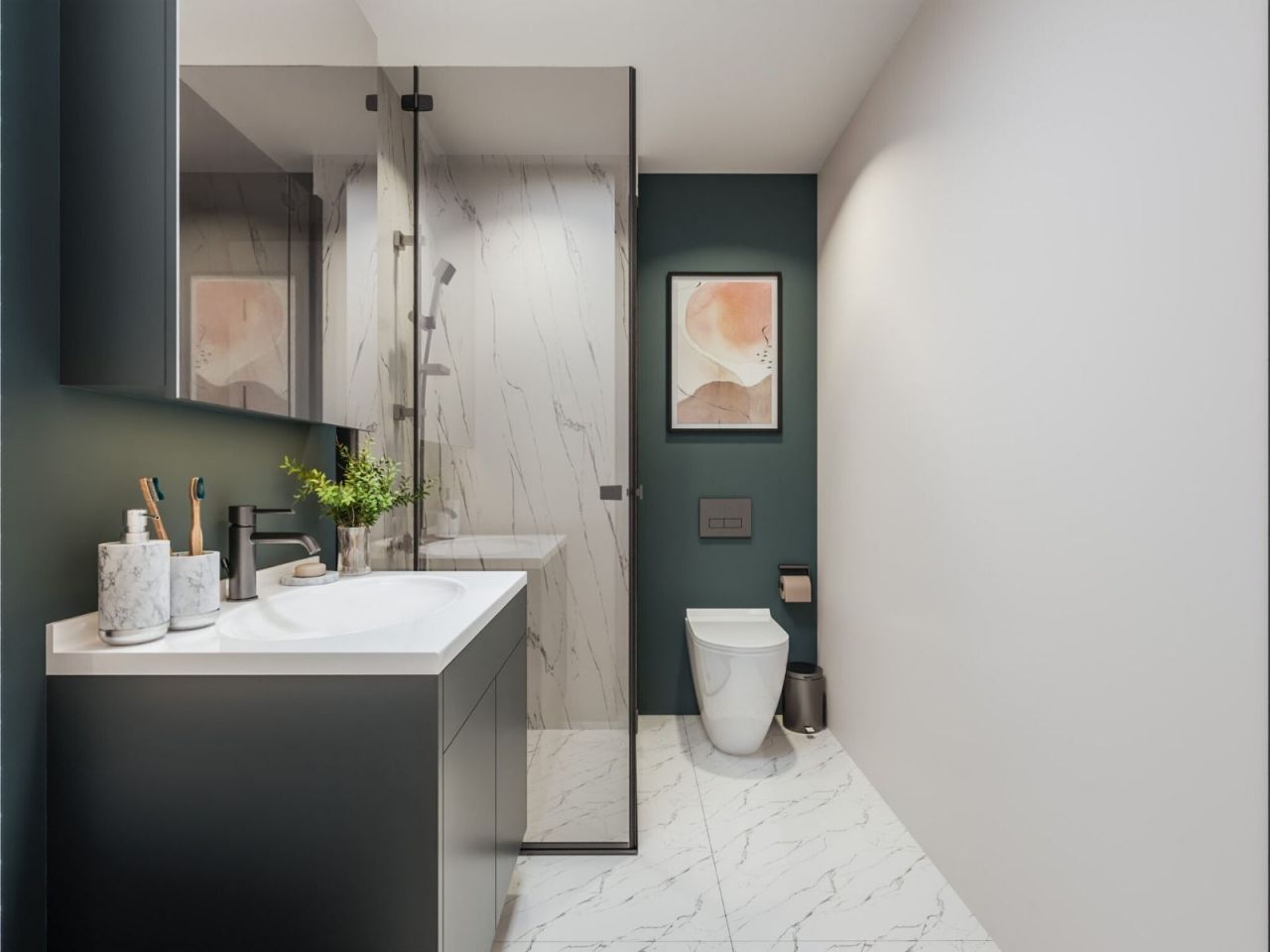 Wohnung in Mersin, Türkei, 58 m² - Foto 15