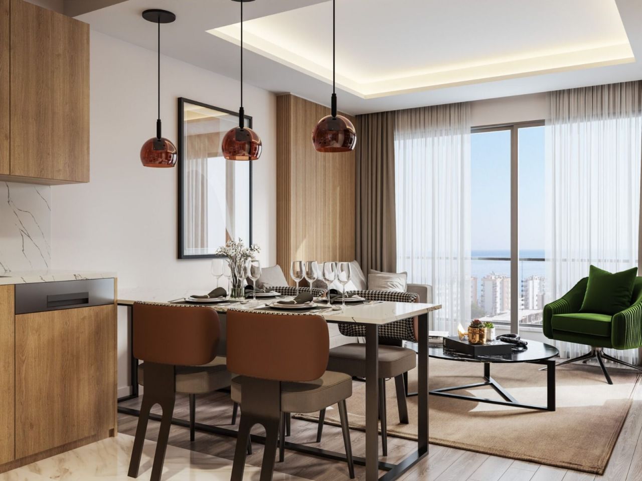 Wohnung in Mersin, Türkei, 58 m² - Foto 7