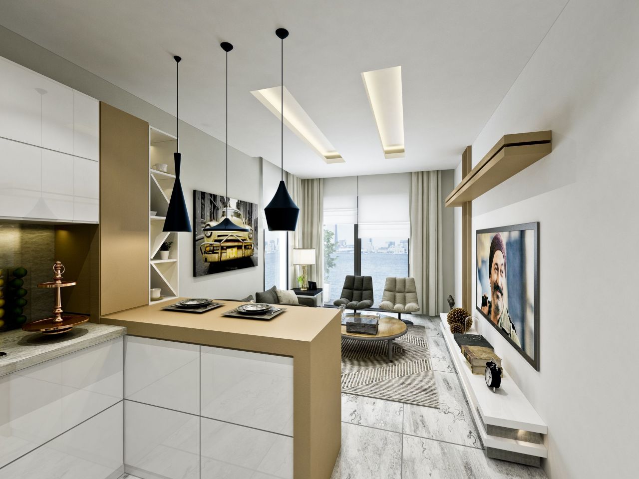 Piso en Gazipasa, Turquia, 43 m² - imagen 10