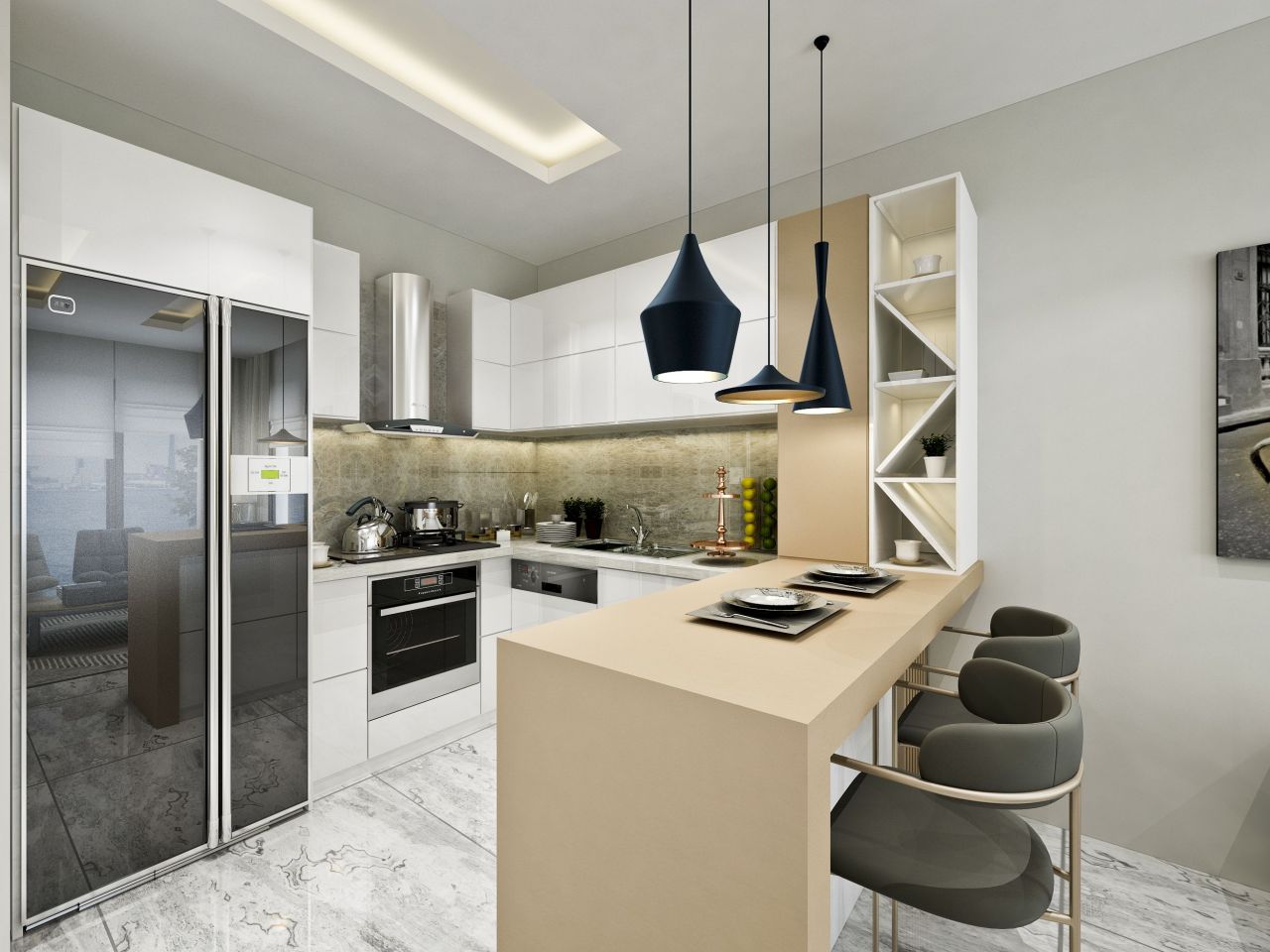 Piso en Gazipasa, Turquia, 43 m² - imagen 11