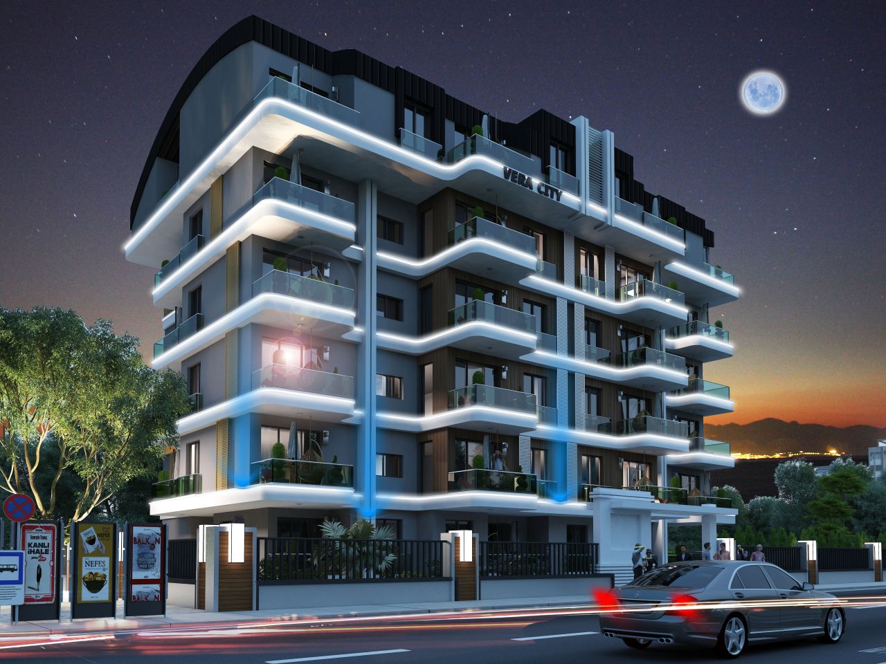 Piso en Gazipasa, Turquia, 43 m² - imagen 7