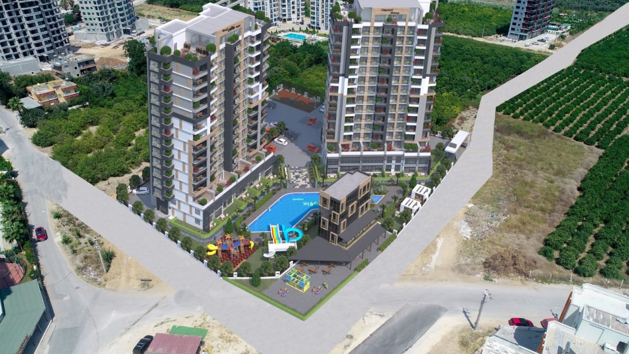 Piso en Mersin, Turquia, 60 m² - imagen 1