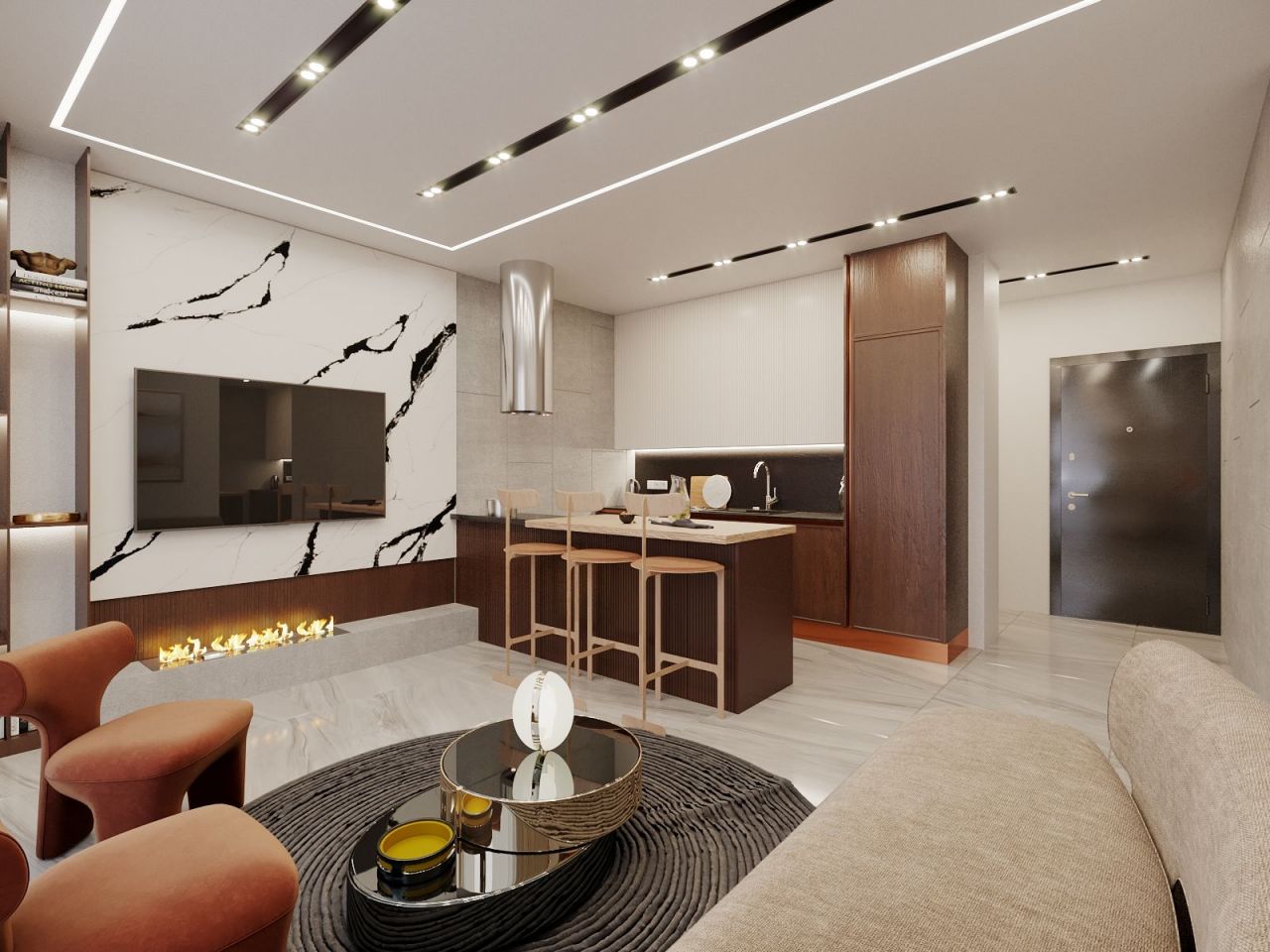 Casa adosada en Alanya, Turquia, 105 m² - imagen 10