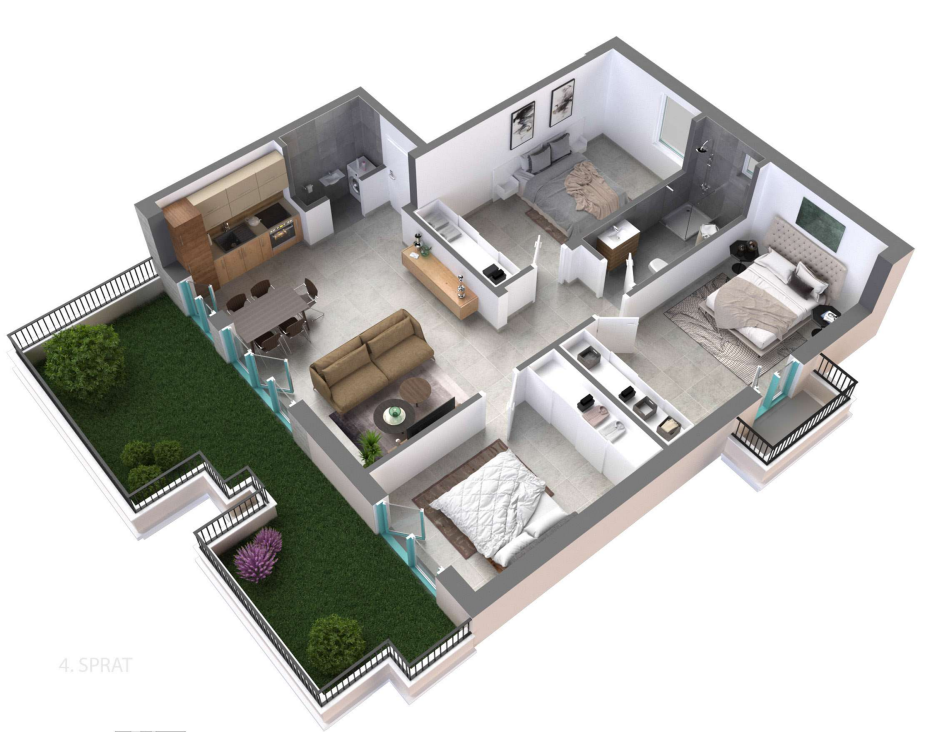 Appartamento a Dobrota, Montenegro, 197 m² - foto 7