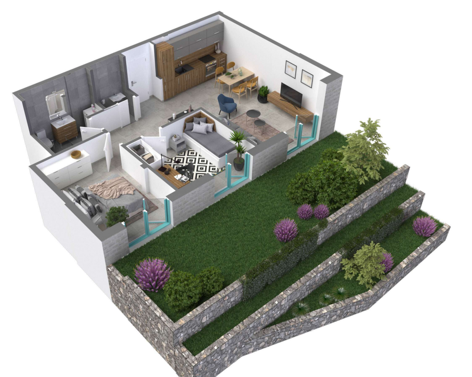 Appartement à Dobrota, Monténégro, 104 m² - image 7