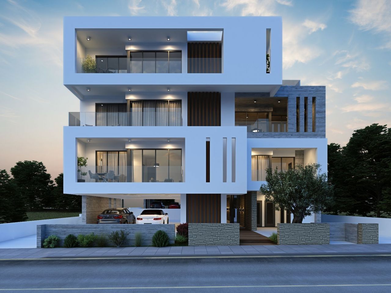 Wohnung in Paphos, Zypern, 92 m² - Foto 1