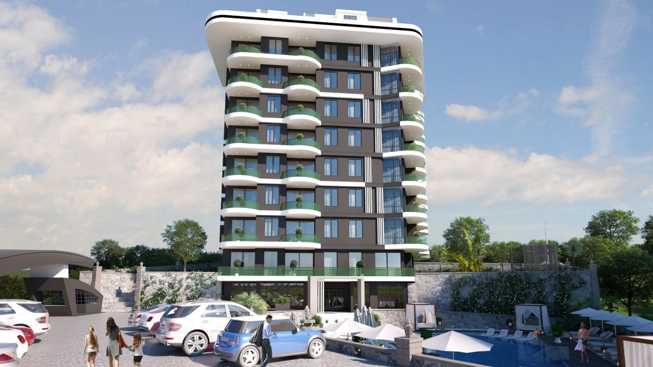 Appartamento a Alanya, Turchia, 55 m² - foto 2
