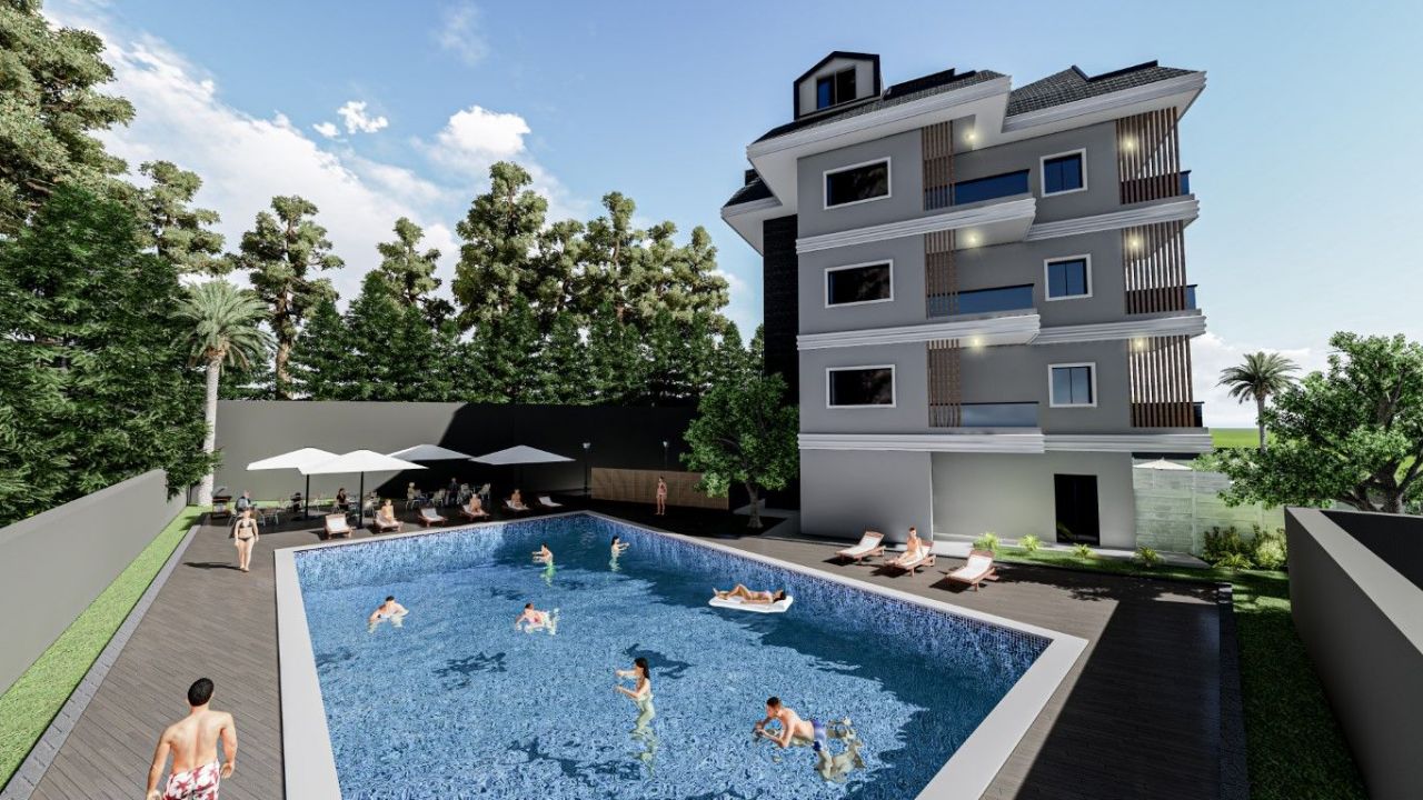 Piso en Alanya, Turquia, 55 m² - imagen 3