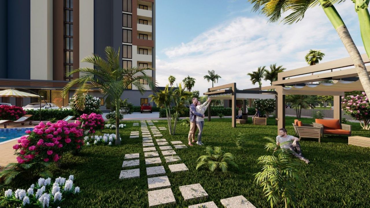 Wohnung in Mersin, Türkei, 100 m² - Foto 5