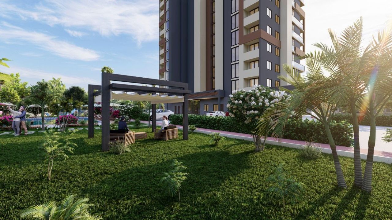 Wohnung in Mersin, Türkei, 100 m² - Foto 6