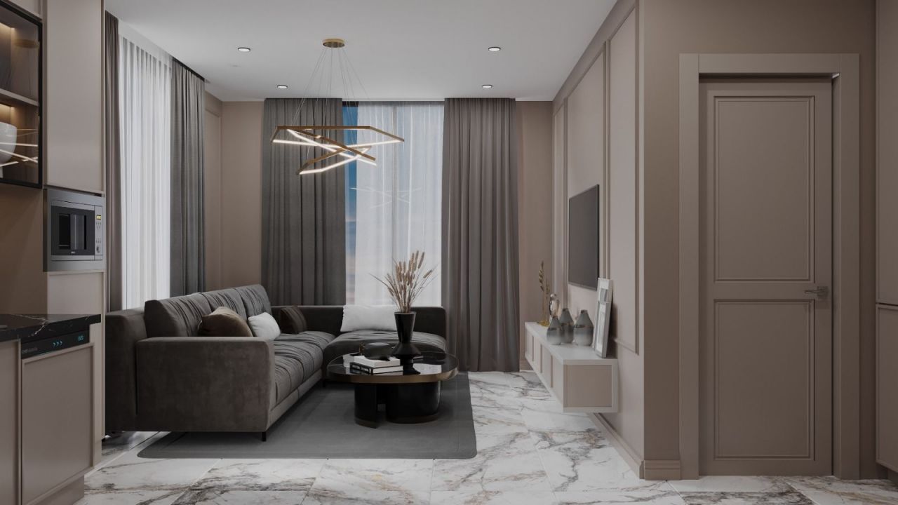 Apartamento en Alanya, Turquia, 57 m² - imagen 3