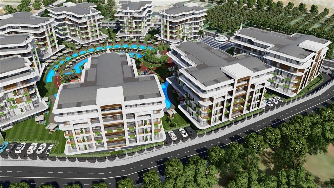 Wohnung in Alanya, Türkei, 60 m² - Foto 1