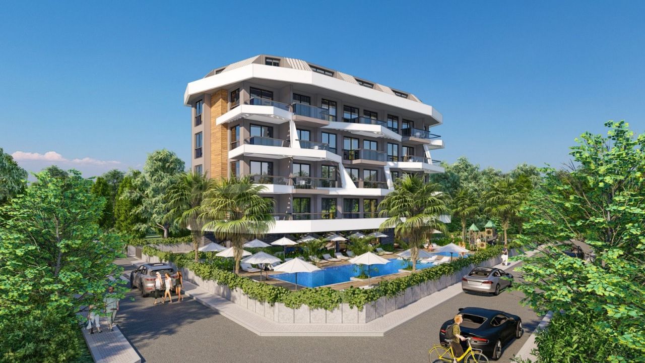 Wohnung in Alanya, Türkei, 55 m² - Foto 1