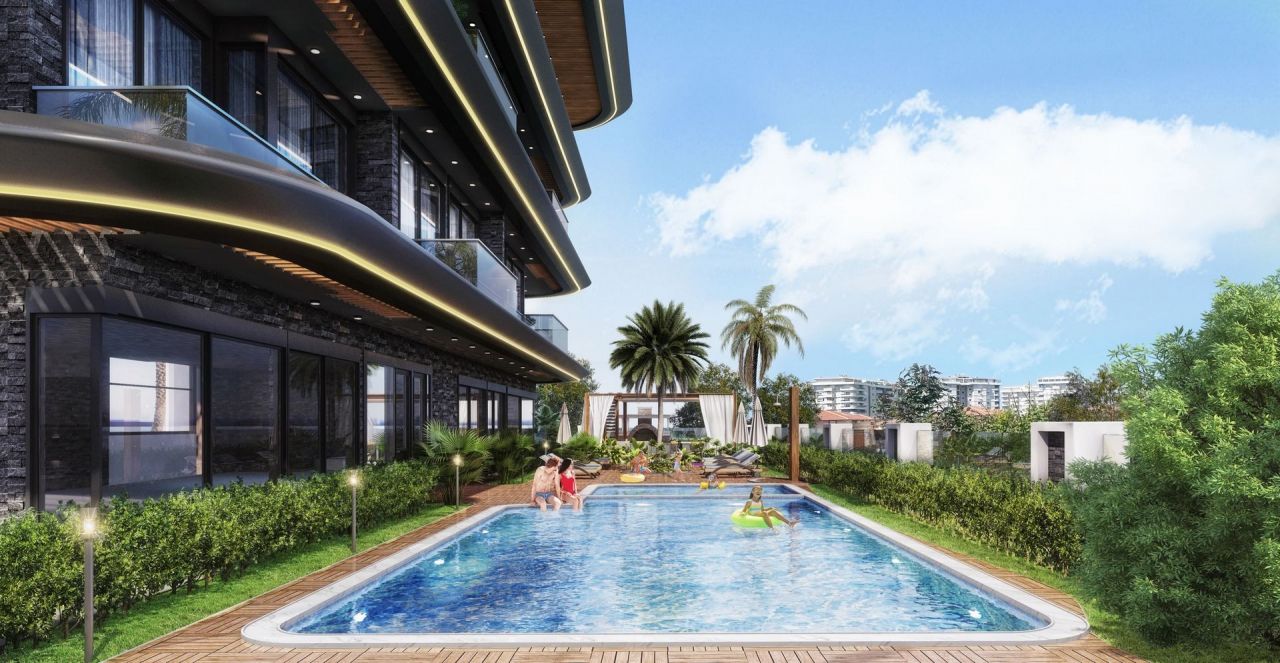 Appartamento a Alanya, Turchia, 47 m² - foto 2