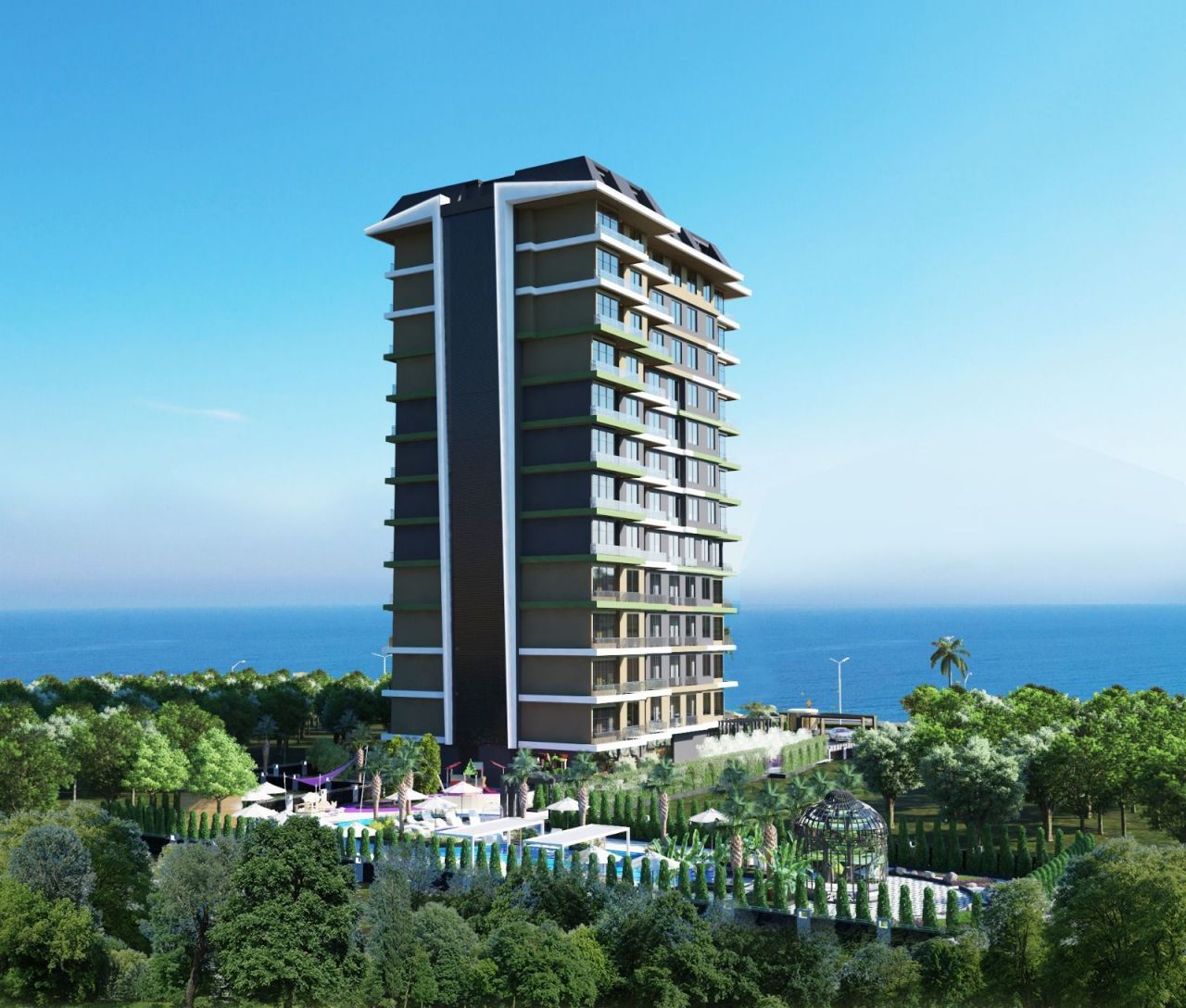 Penthouse in Alanya, Türkei, 159 m² - Foto 1