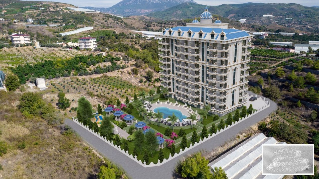 Wohnung in Alanya, Türkei, 60 m² - Foto 1