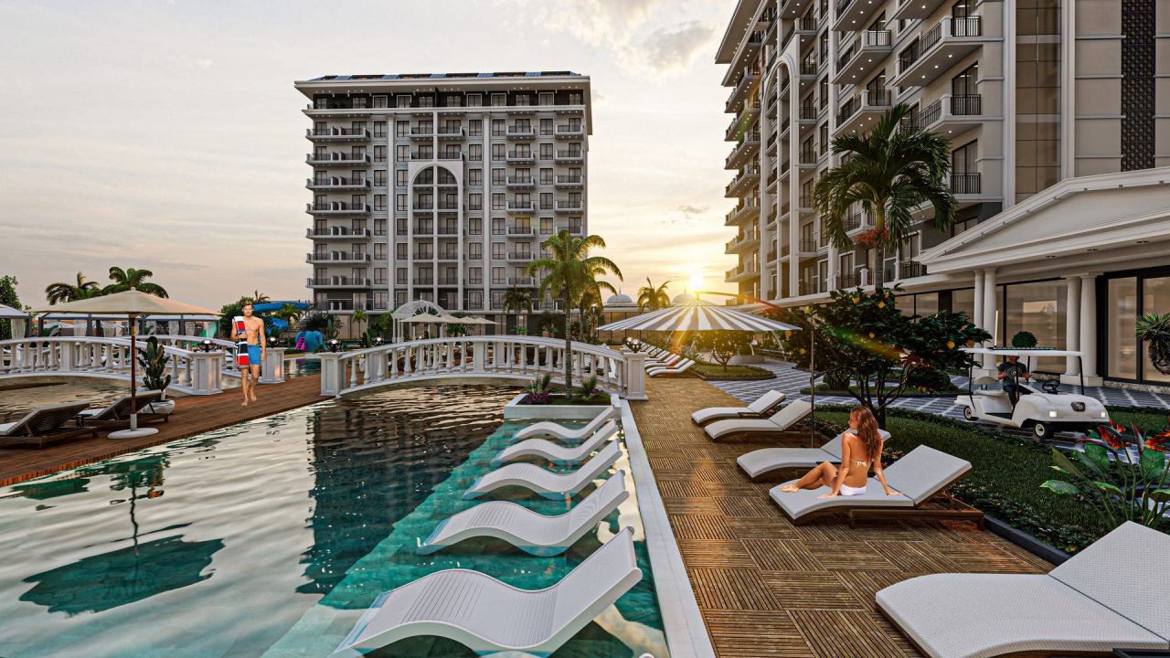 Appartamento a Alanya, Turchia, 52 m² - foto 13