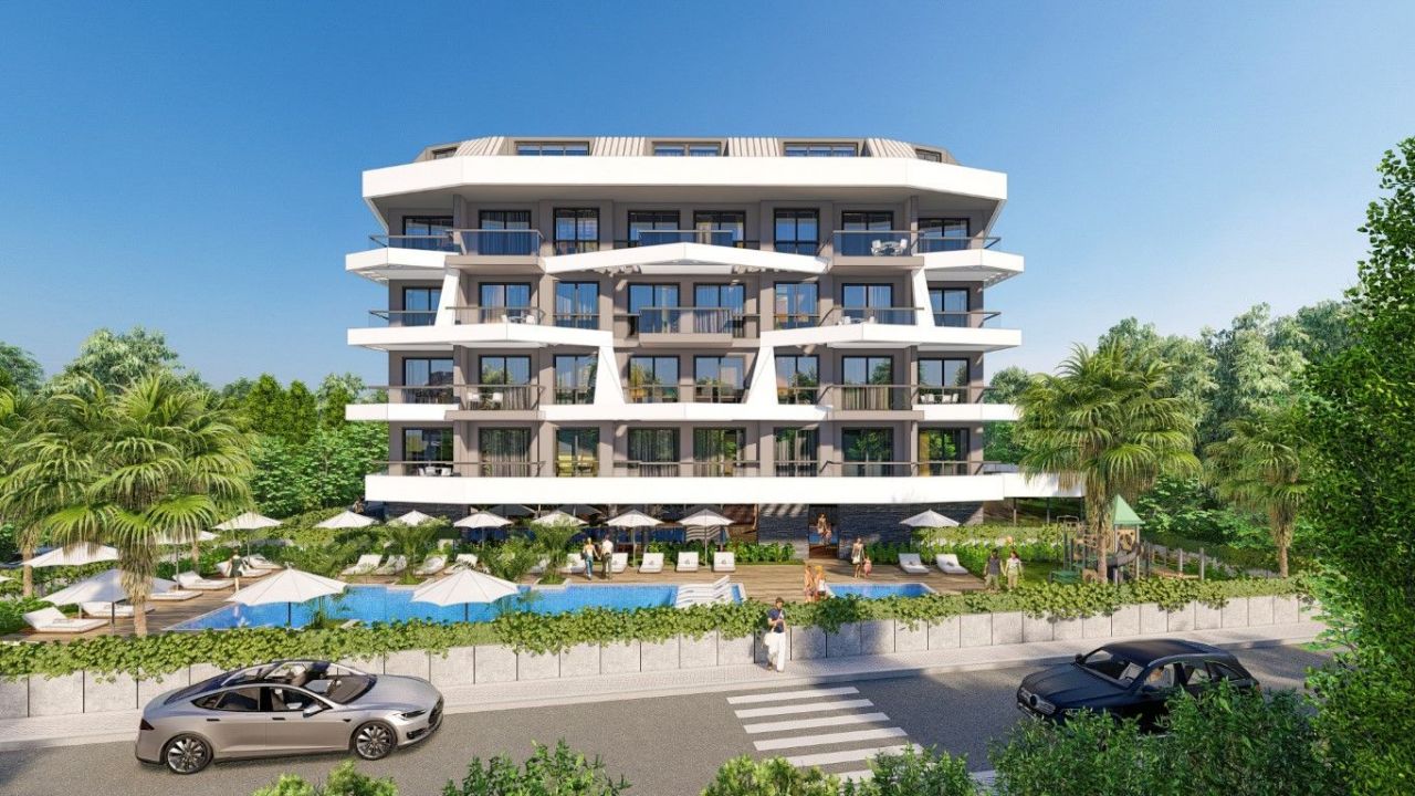 Wohnung in Alanya, Türkei, 54 m² - Foto 2
