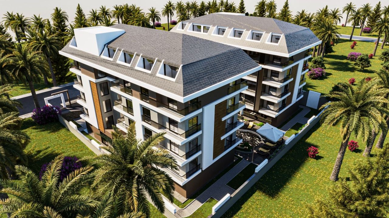 Wohnung in Alanya, Türkei, 58 m² - Foto 1