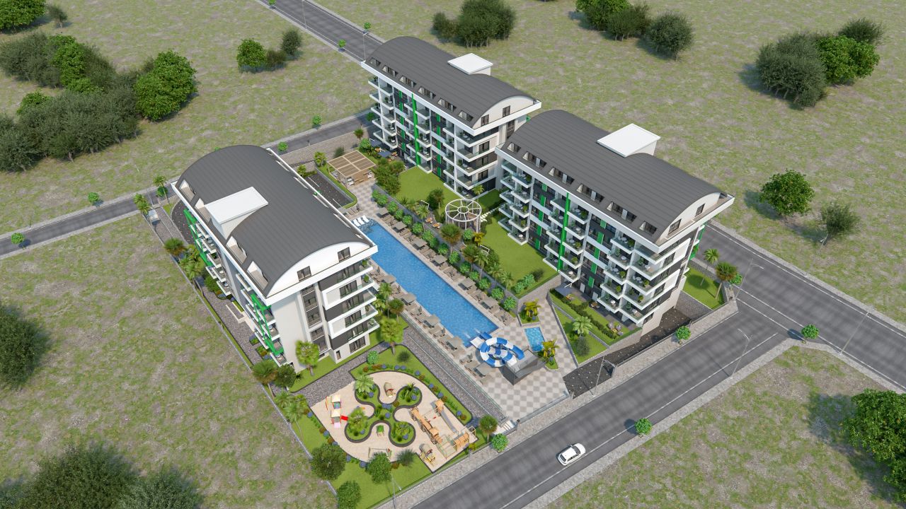 Appartamenti a Alanya, Turchia, 55 m² - foto 11