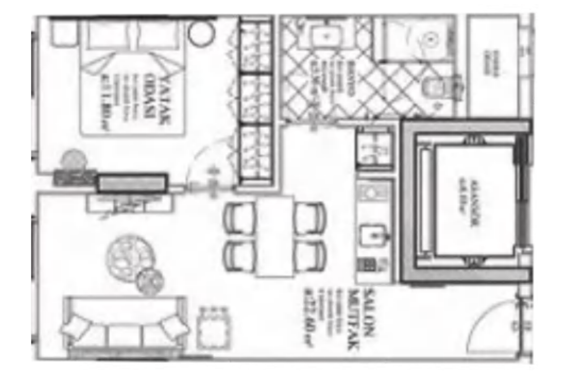 Apartment in Trabzon, Türkei, 86 m² - Foto 2