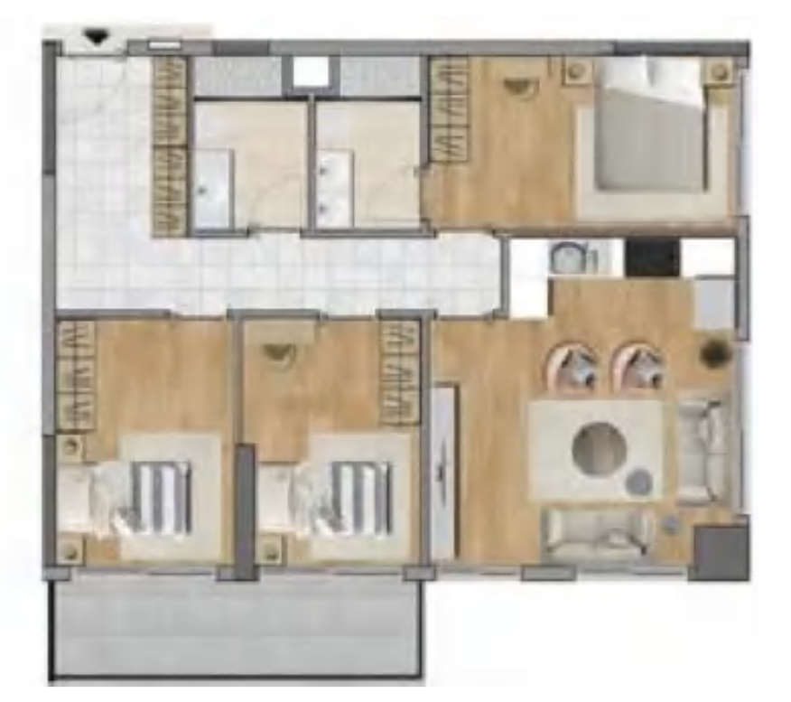 Apartamento en Beylikdüzü, Turquia, 184 m² - imagen 1