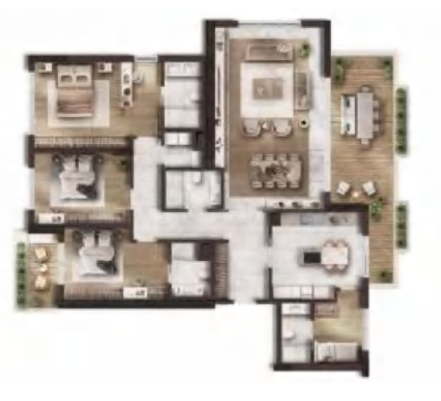 Appartement à Istanbul, Turquie, 242.67 m² - image 1