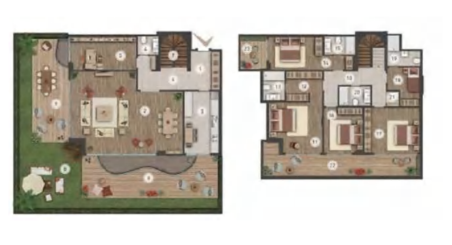 Apartamento en Estambul, Turquia, 253 m² - imagen 1