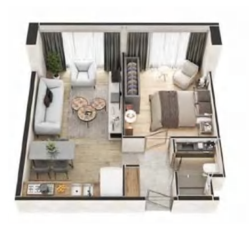 Apartamento en Estambul, Turquia, 179 m² - imagen 2