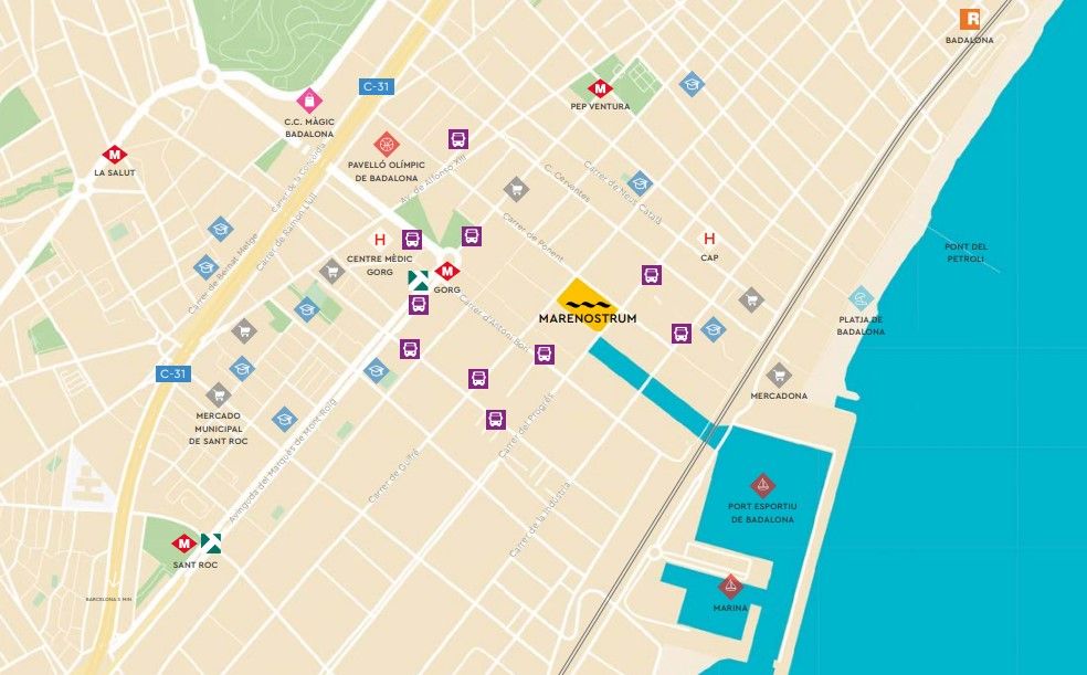 Flat in Badalona, Spain, 107 m² - picture 2