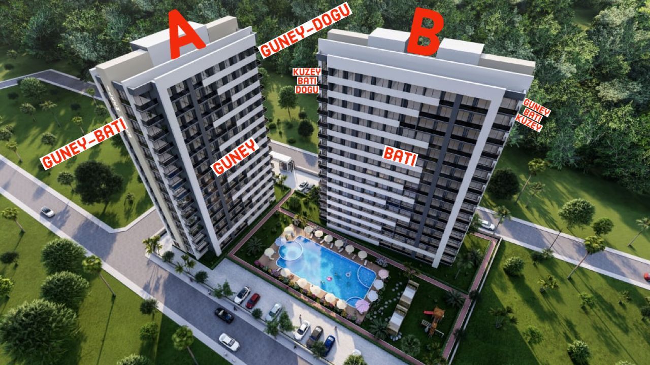 Wohnung in Mersin, Türkei, 65 m² - Foto 17