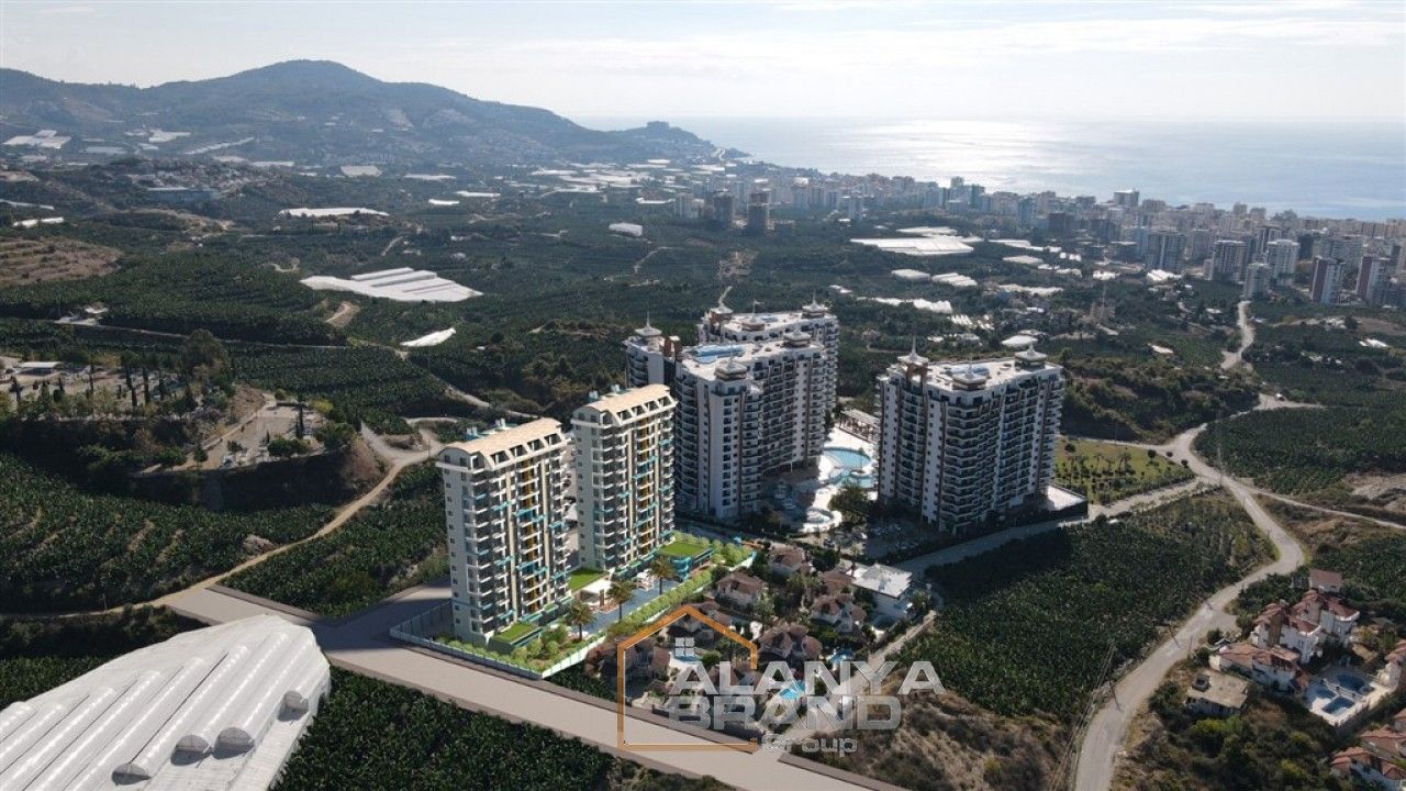 Wohnung in Alanya, Türkei, 51 m² - Foto 1