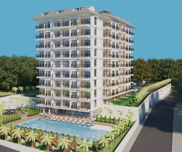 Wohnung in Alanya, Türkei, 51 m² - Foto 1