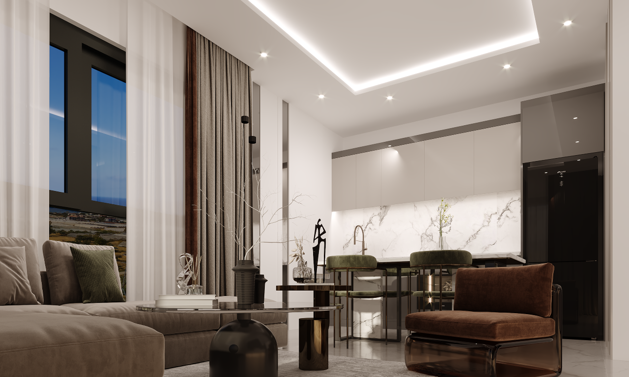 Piso en Alanya, Turquia, 49 m² - imagen 4