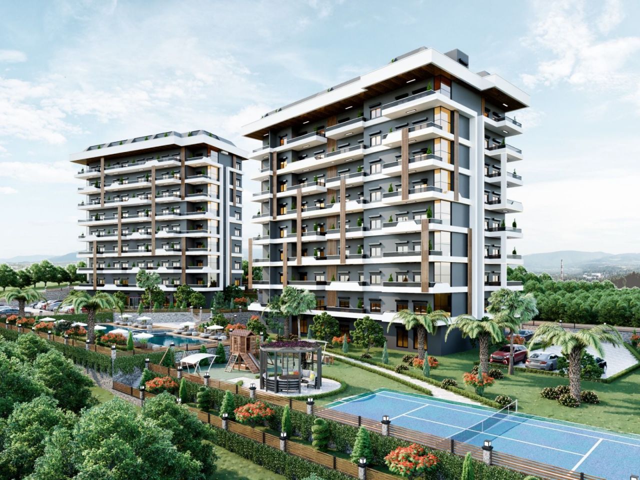 Appartamento a Alanya, Turchia, 65 m² - foto 15