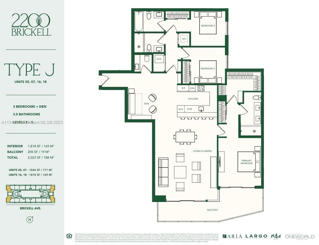 Appartement à Miami, États-Unis, 165 m² - image 5