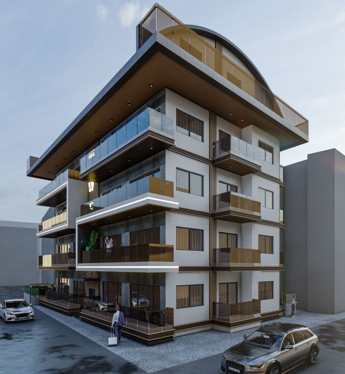 Penthouse in Alanya, Türkei, 200 m² - Foto 1