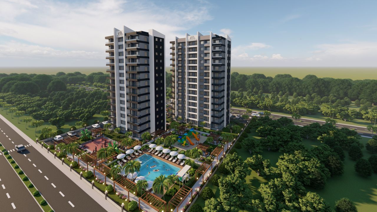 Wohnung in Mersin, Türkei, 68 m² - Foto 4