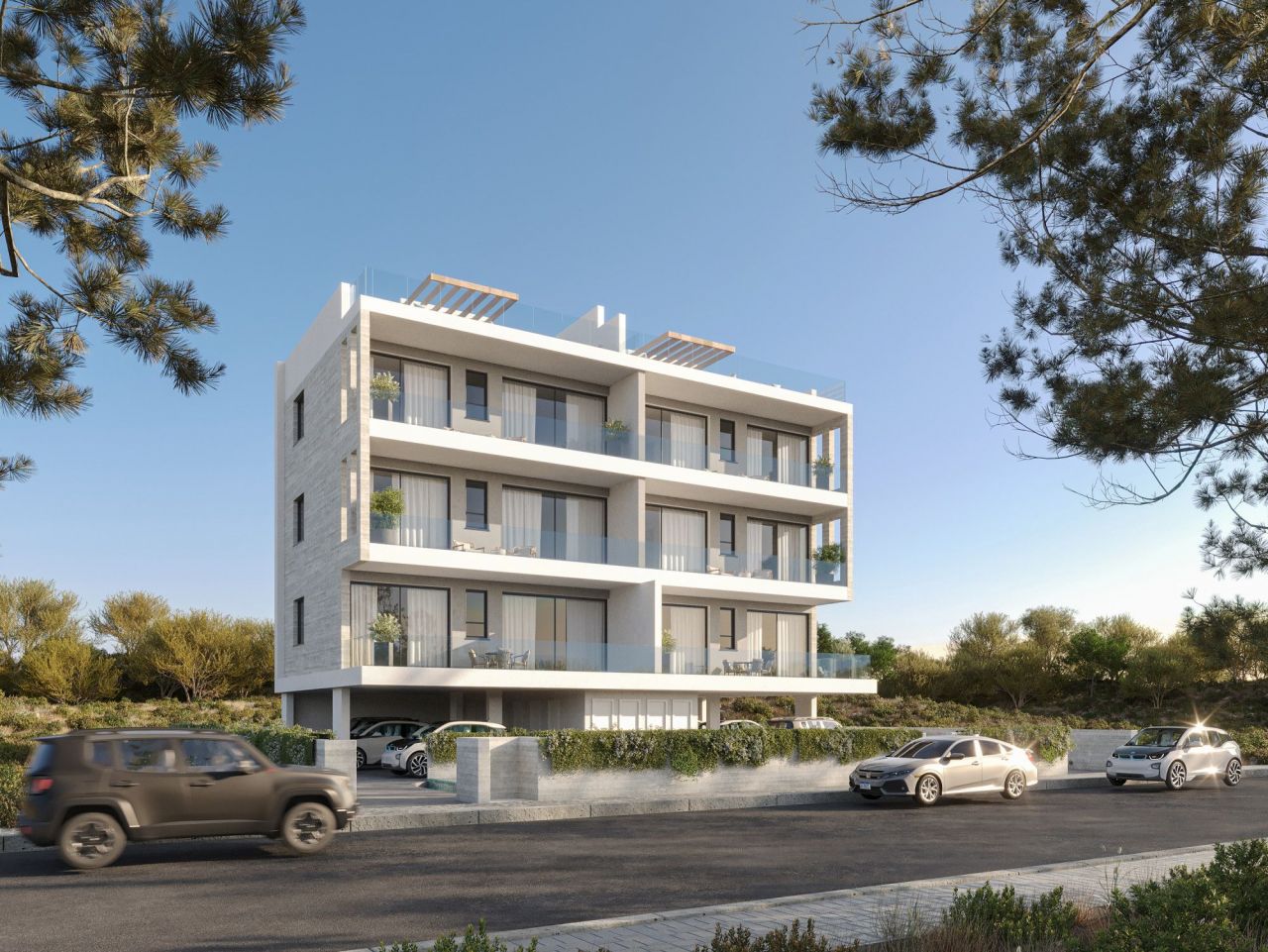 Wohnung in Paphos, Zypern, 93 m² - Foto 1