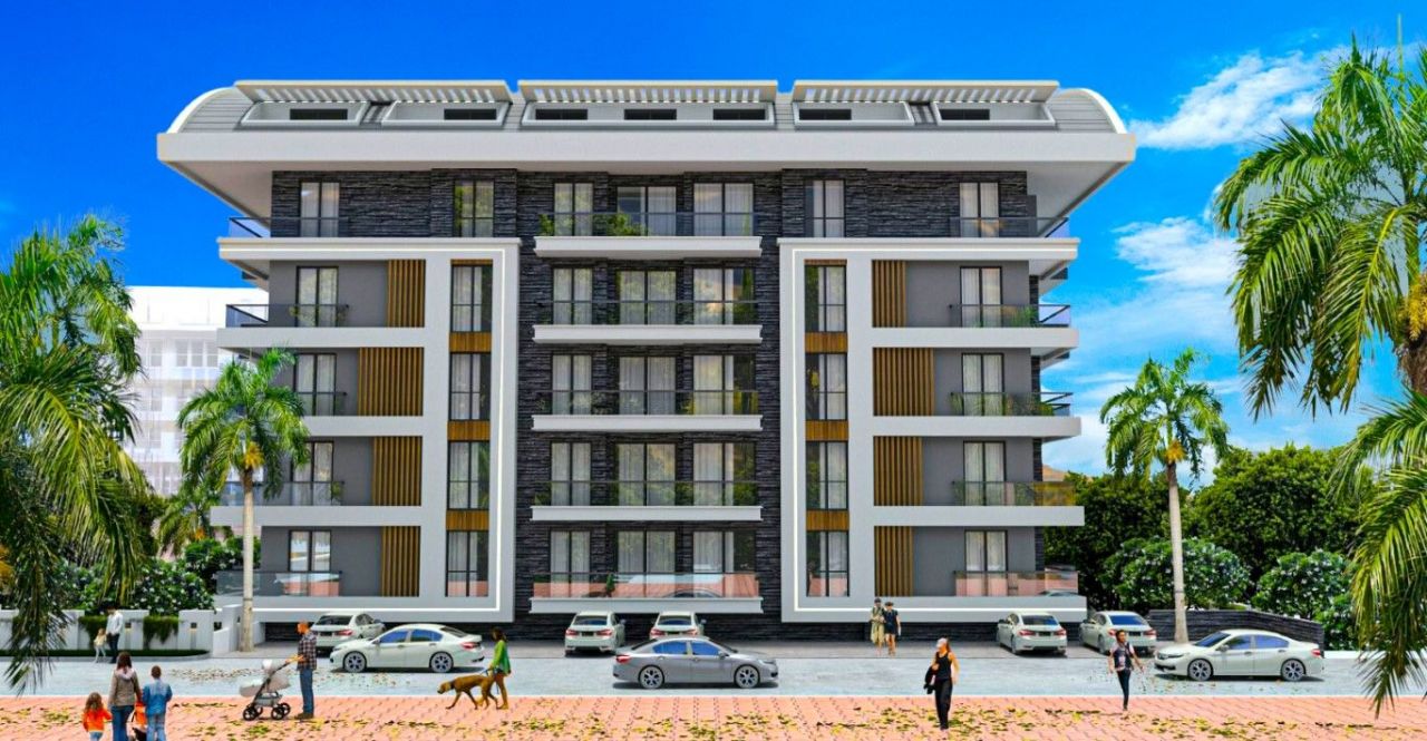 Appartamento a Alanya, Turchia, 50 m² - foto 3