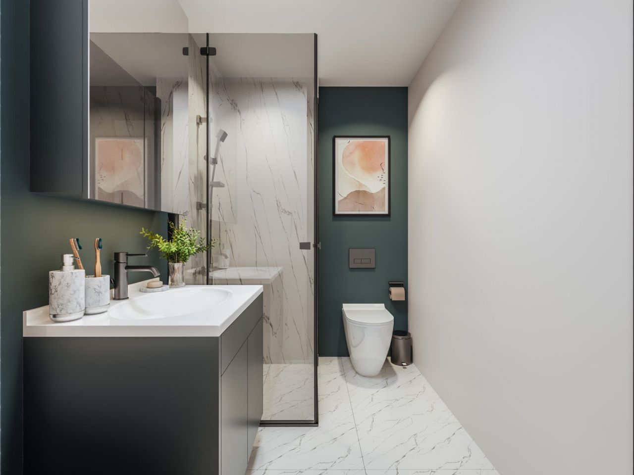 Piso en Mersin, Turquia, 58 m² - imagen 12