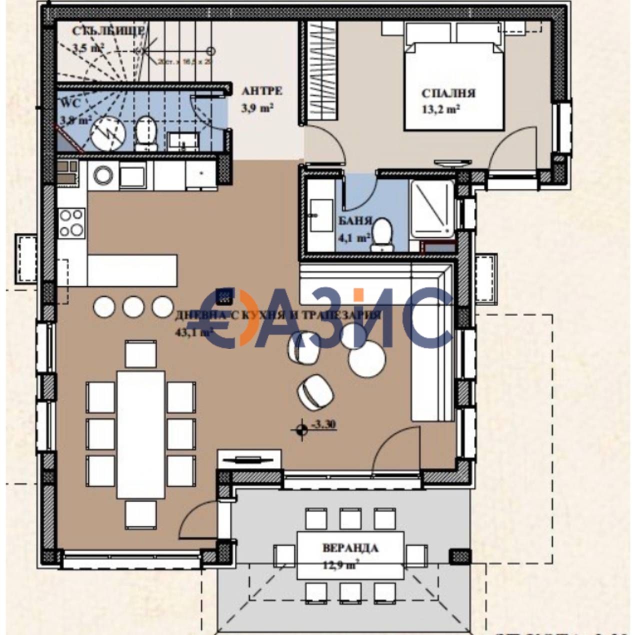 House in Sveti Vlas, Bulgaria, 198.7 m² - picture 16
