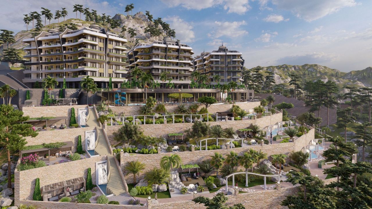 Appartamenti a Alanya, Turchia, 46 m² - foto 4