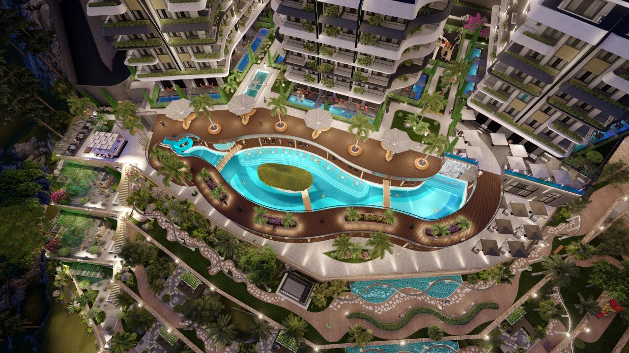 Appartamenti a Alanya, Turchia, 46 m² - foto 6