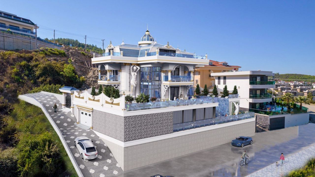 Villa in Alanya, Türkei, 450 m² - Foto 1