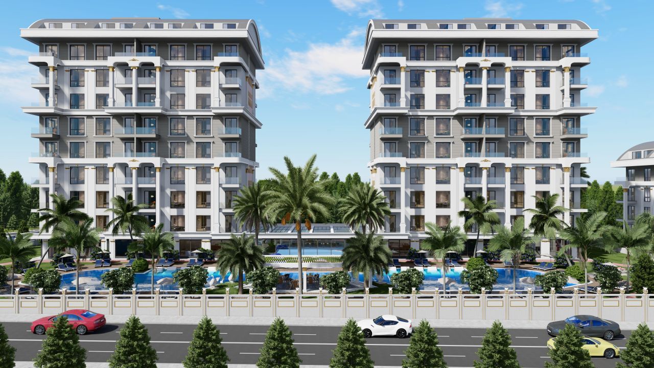 Wohnung in Alanya, Türkei, 55 m² - Foto 3