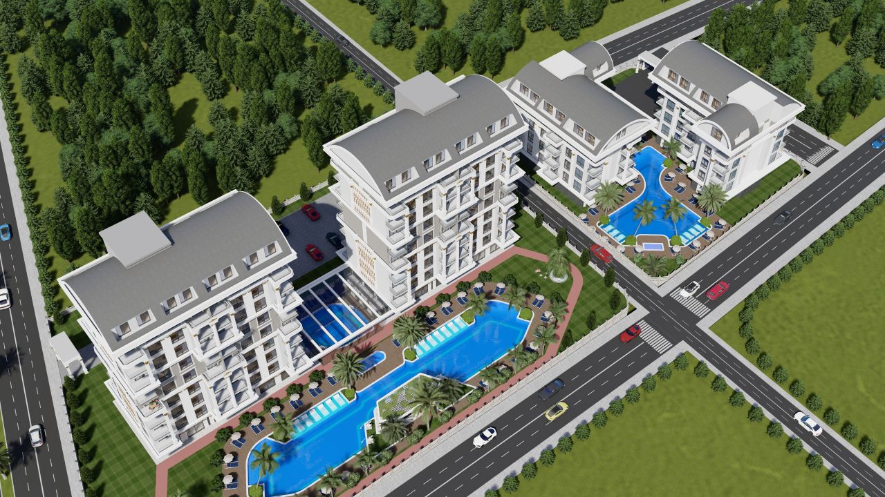 Wohnung in Alanya, Türkei, 55 m² - Foto 7