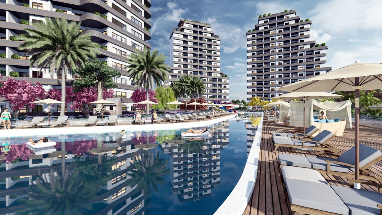Appartamento a Mersin, Turchia, 59 m² - foto 9