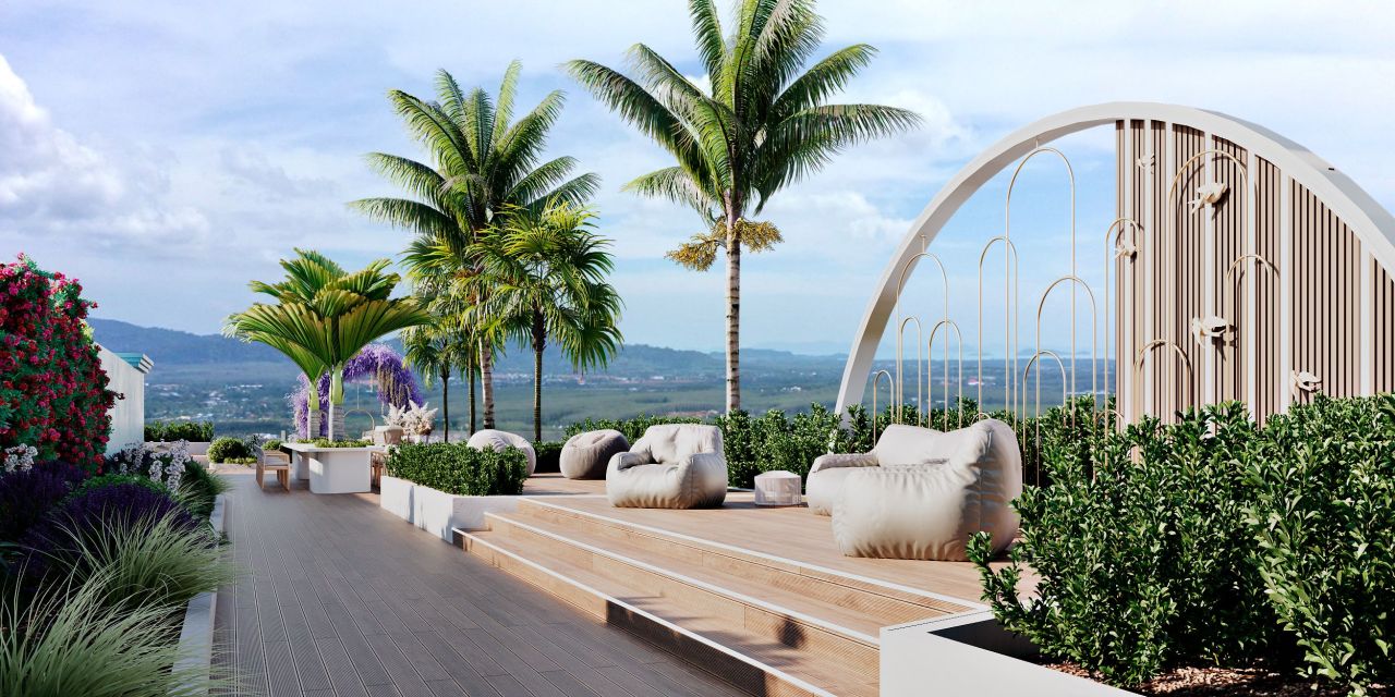 Piso en la isla de Phuket, Tailandia, 38 m² - imagen 12