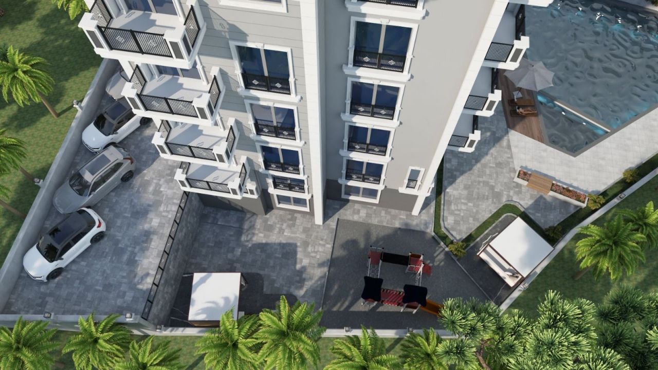 Appartamento a Gazipaşa, Turchia, 70 m² - foto 6